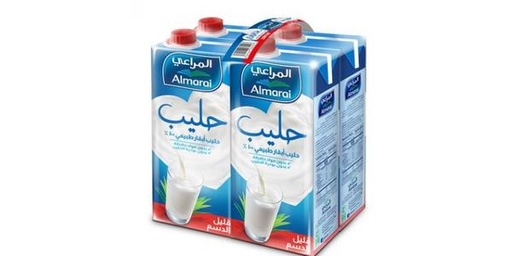 [120648] ALMARAI SCREWCAP MILK WITH VITAMIN LOW FAT 4 X 1L  
