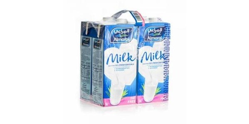 [120649] ALMARAI SCREWCAP MILK FAT FREE 4 X 1L