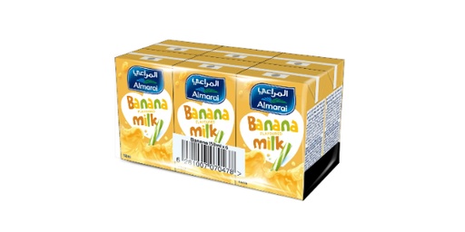 [150551] ALMARAI MILK BANANA NIJOOM 6 X 150ML