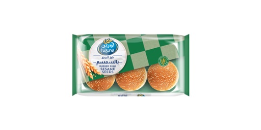 [114332] LUSINE BURGER BUN SESAME SEED 400G