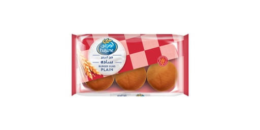 [114333] LUSINE PLAIN BURGER BUN 400G