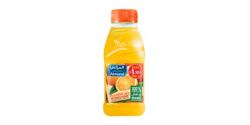 [127808] ALMARAI PREMIUM NO ADDED SUGAR ORANGE JUICE 200 ML
