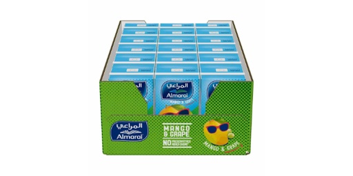 [134347] ALMARAI MANGO & GRAPE NECTAR 18 X 140ML