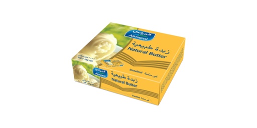 [126417] ALMARAI NATURAL BUTTER UNSALTED 100 X 10G