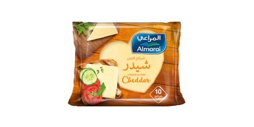 [128376] ALMARAI CHEDDAR CHEESE SLICES 200G 