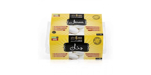 [146449] JENAN WHITE LARGE EGGS 1X6PCS