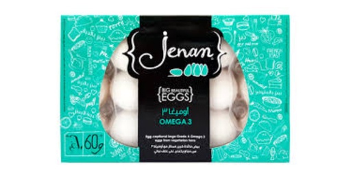 [148820] JENAN LARGE EGGS RICH IN OMEGA-3 1X15PCS