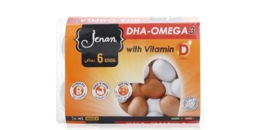 [148822] JENAN DHA - OMEGA 3 EGGS 1X6PCS