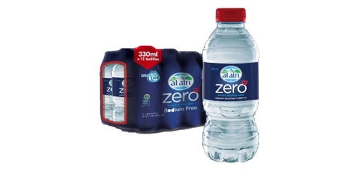 [128714] AL AIN ZERO SODIUM WATER 12 X 330ML