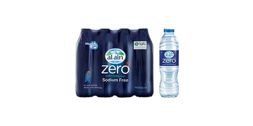 [128715] AL AIN ZERO SODIUM WATER 12 X 500ML