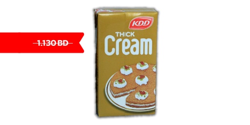 [132197] KDD QISHTA THICK CREAM 125MLX4 ( Discounted From 1.13 )