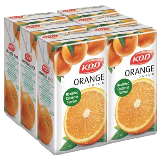 [115125] KDD ORANGE JUICE 6 X 250ML