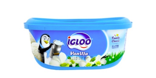 IGLOO VANILLA ICE CREAM 2L