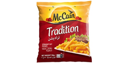 [110782] MCCAIN TRADITION FRIES STRAIGHT CUT 750G 