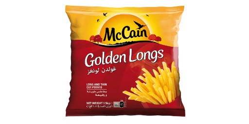 [110784] MCCAIN GOLDEN LONG FRIES STRAIGHT CUT 6X6MM 1.5KG
