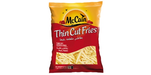 [110790] MCCAIN FAMILY PACK THIN CUT FRIES 2.5KG