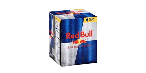 [127070] REDBULL ENERGY DRINK 4X250ML