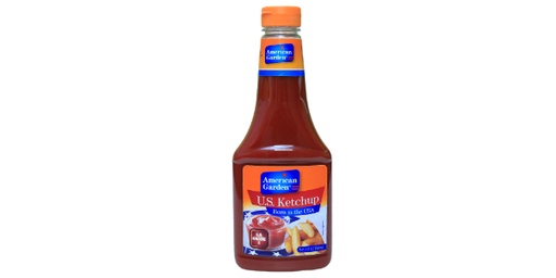 [153606] AMERICAN GARDEN TOMATO KETCHUP SQUEEZE 24OZ - 680G