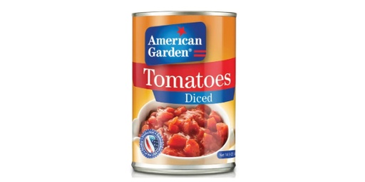 [127380] AMERICAN GARDEN TOMATO DICED 15OZ 