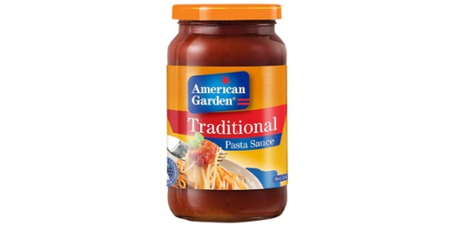 [127378] AMERICAN GARDEN PASTA SAUCE TRADITIONAL  14OZ