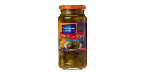[127391] AMERICAN GARDEN SLICED JALAPENO 16OZ 