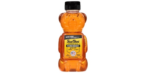SUE BEE CLOVER HONEY SQUEEZE BOTTLE 24OZ
