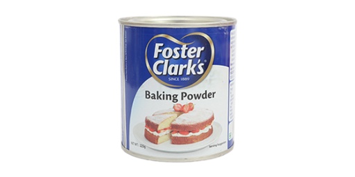 [128123] FOSTER CLARKS BAKING POWDER TIN 225GM