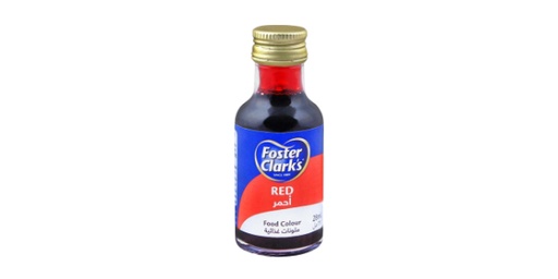 [128149] FOSTER CLARKS COLOUR RED 28ML