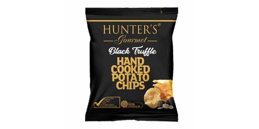 [135200] HUNTERS GOURMET HAND COOKED POTATO CHIPS BLACK TRUFFLE 40GM
