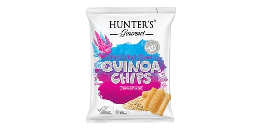 [135207] HUNTERS GOURMET QUINOA CHIPS - PERUVIAN SALT 75GM