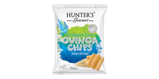 [135208] HUNTERS GOURMET QUINOA CHIPS - SALT & VINEGAR 75GM