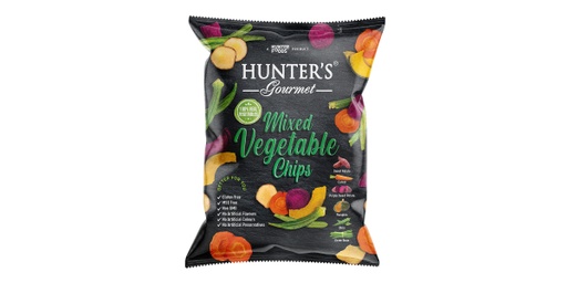 [135210] HUNTERS GOURMET MIXED VEGETABLE CHIPS 75GM