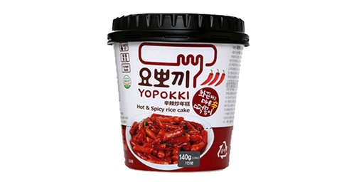 YOPOKKI SPICY FLAVOUR CUP 140GM