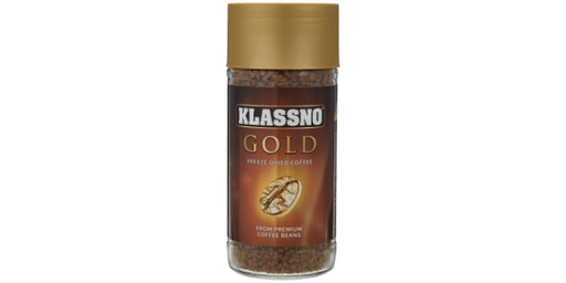 KLASSNO GOLD FREEZE DRIED COFFEE 200GM