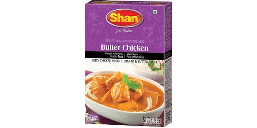 SHAN BUTTER CHICKEN MIX 50GM