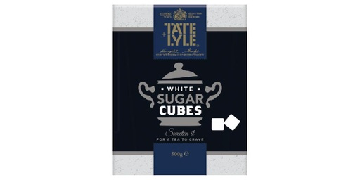 TATE LYLE WHITE SUGAR CUBES 500GM