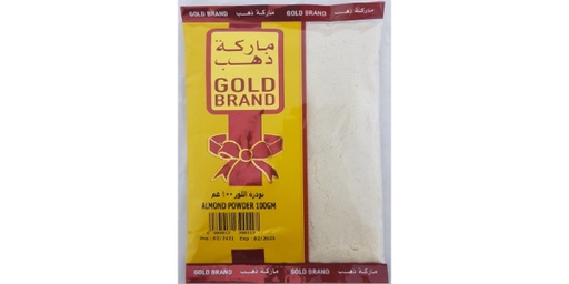 GOLD BRAND ALMOND POWDER 100GM