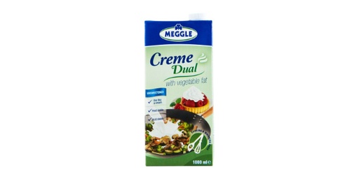 [153313] MEGGLE CREAM DUAL 25% FAT 1LT