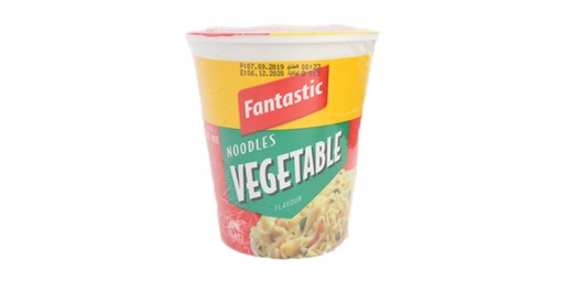 [114901] FANTASTIC CUP NOODLES VEGETABLE 70GM