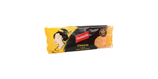[132144] FANTASTIC  RICE CRACKERS CHEESE 100GM