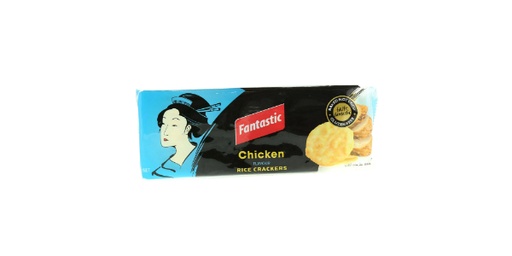 [114905] FANTASTIC  RICE CRACKERS CHICKEN 100GM