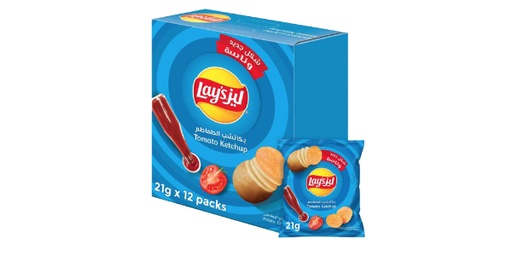 [126453] LAYS KETCHUP 21X12G