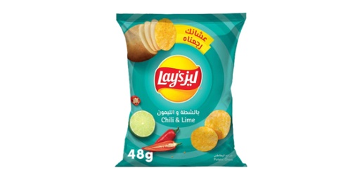 [147668] LAYS CHILI AND LIME 48GM