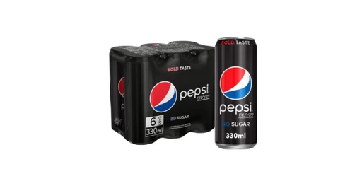 [156253] PEPSI ZERO SUGAR 6X 330ML