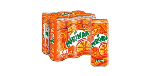 [120746] MIRINDA ORANGE 6 X 330ML