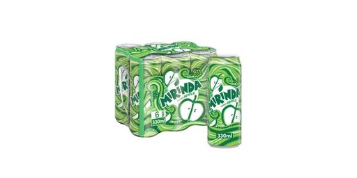 [120748] MIRINDA GREEN APPLE 6X330ML