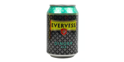 [125843] EVERVESS GINGER ALE  300ML