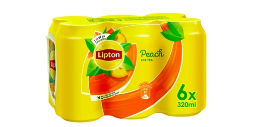 [115903] LIPTON PEACH 6X320ML