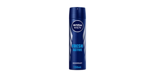 [118904] NIVEA MEN DEO SPRAY FRESH ACTIVE 150ML