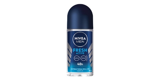 [118894] NIVEA MEN DEO ROLL-ON FRESH ACTIVE 50ML